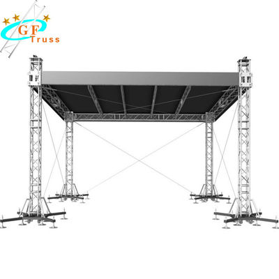 음악제 행사를 위한  400*400m 알루미늄 지붕 트러스 시스템