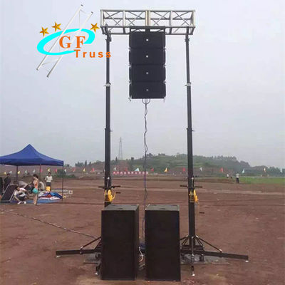 타워 라이트 다발 입지를 높이는 야외 행사 과중한 업무