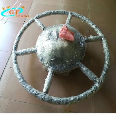 알루미늄 작은 회전식 써클 조명 다발 116*116*40CM