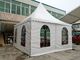 차양 텐트와 결혼하는 물방울 증명 10×20M 알루미늄은 100명의 사람들을 잡아둡니다