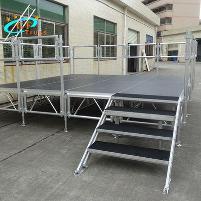 야외 음악회를 위한 750KG/Square 미터 알루미늄 무대 다발