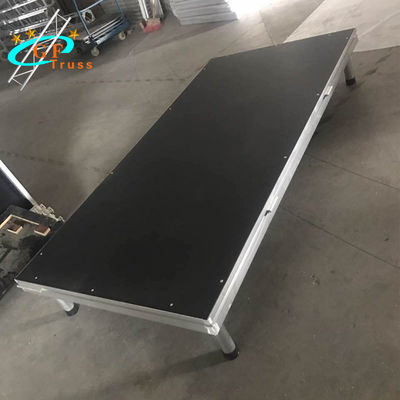 모바일 4 다리 알루미늄 무대 플랫폼 750KG/Square 미터