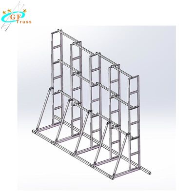 알루미늄 50*3mm 주요 튜브는 주도하는 내각을 위한 스크린 다발을 이끌었습니다