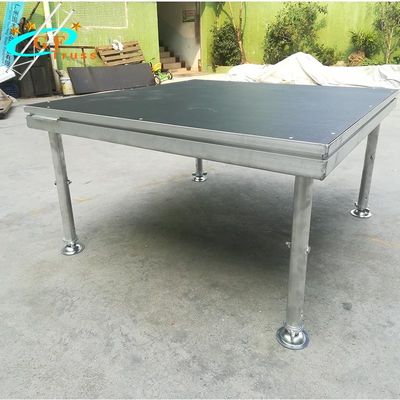 이벤트 조정 가능한 높이 1m을 위한 500KGS/Sq.M 가지고 다닐 수 있는 나무 발판