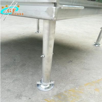 이벤트 조정 가능한 높이 1m을 위한 500KGS/Sq.M 가지고 다닐 수 있는 나무 발판