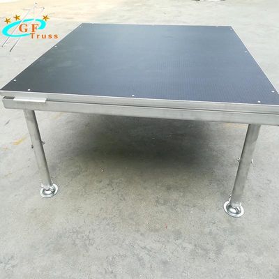 이벤트 조정 가능한 높이 1m을 위한 500KGS/Sq.M 가지고 다닐 수 있는 나무 발판