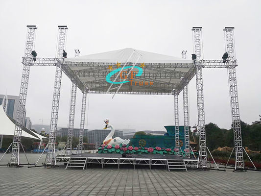 연주회를 위한 Customizable 알루미늄 구조 사건 점화 단계 트러스